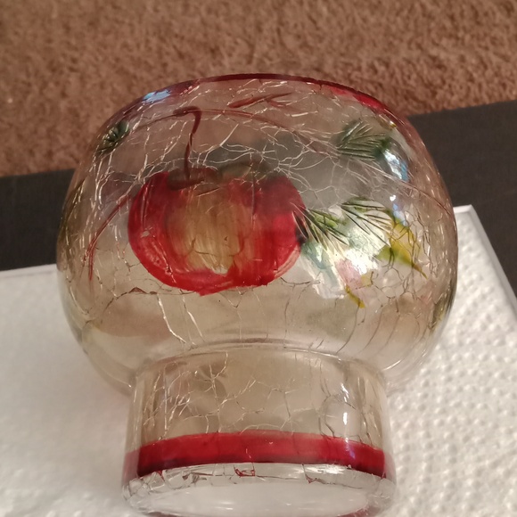 Crackled glass bowl - Picture 2 of 4